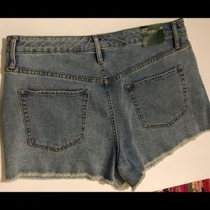 wild fable high rise cutoff shorts